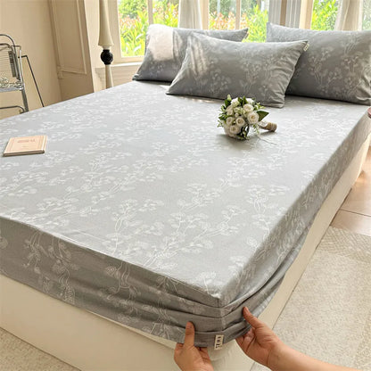 Drap-housse coton respirant – Housse de lit confortable pour sommeil à la maison