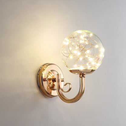 Applique Murale LED – Lampe en Verre Coloré pour Décoration Élégante Maison Bureau