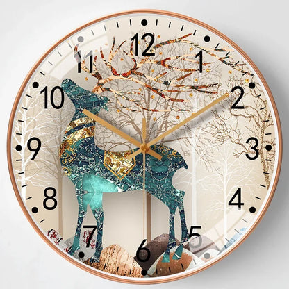 Horloge Murale Moderne – Horloge Élégante Design Contemporain pour Maison et Bureau