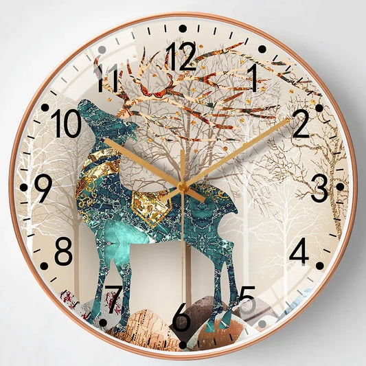 Horloge Murale Moderne – Horloge Élégante Design Contemporain pour Maison et Bureau