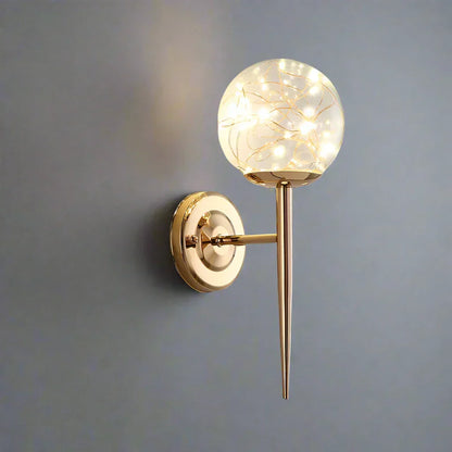 Applique Murale LED – Lampe en Verre Coloré pour Décoration Élégante Maison Bureau