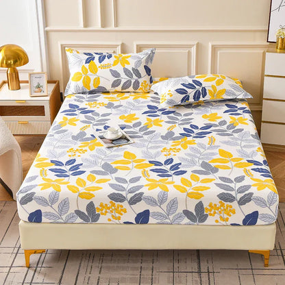 Drap-housse coton respirant – Housse de lit confortable pour sommeil à la maison