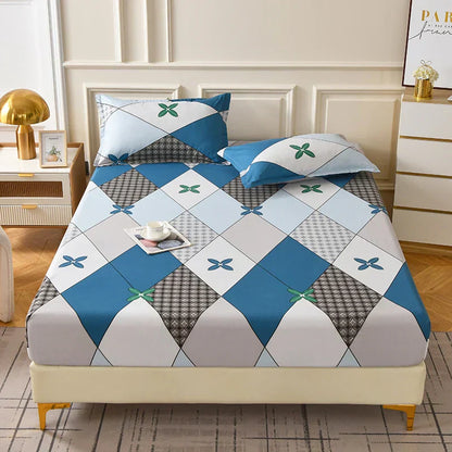 Drap-housse coton respirant – Housse de lit confortable pour sommeil à la maison