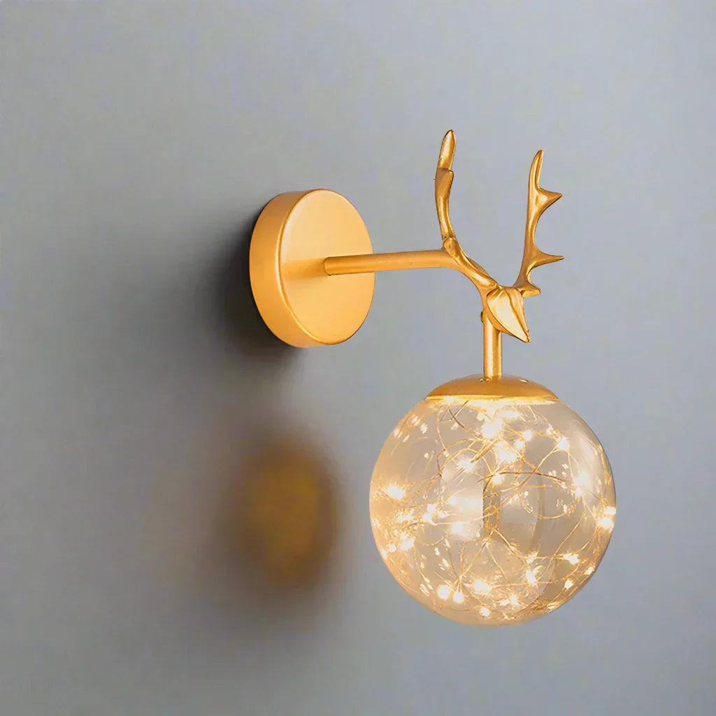 Applique Murale LED – Lampe en Verre Coloré pour Décoration Élégante Maison Bureau