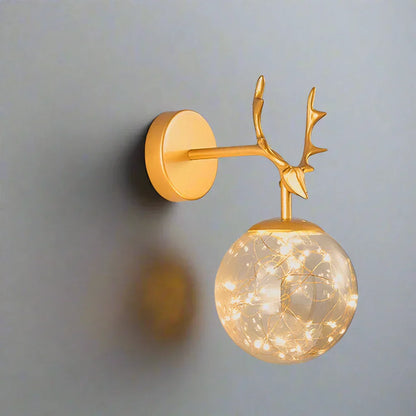 Applique Murale LED – Lampe en Verre Coloré pour Décoration Élégante Maison Bureau