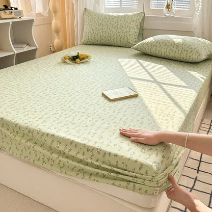 Drap-housse coton respirant – Housse de lit confortable pour sommeil à la maison
