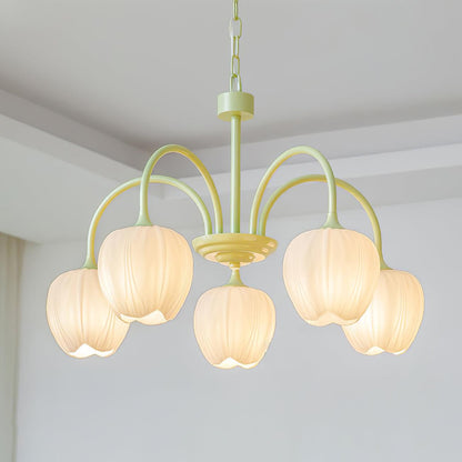 Chandelier design élégant – Luminaire moderne en cristal pour salon et salle à manger