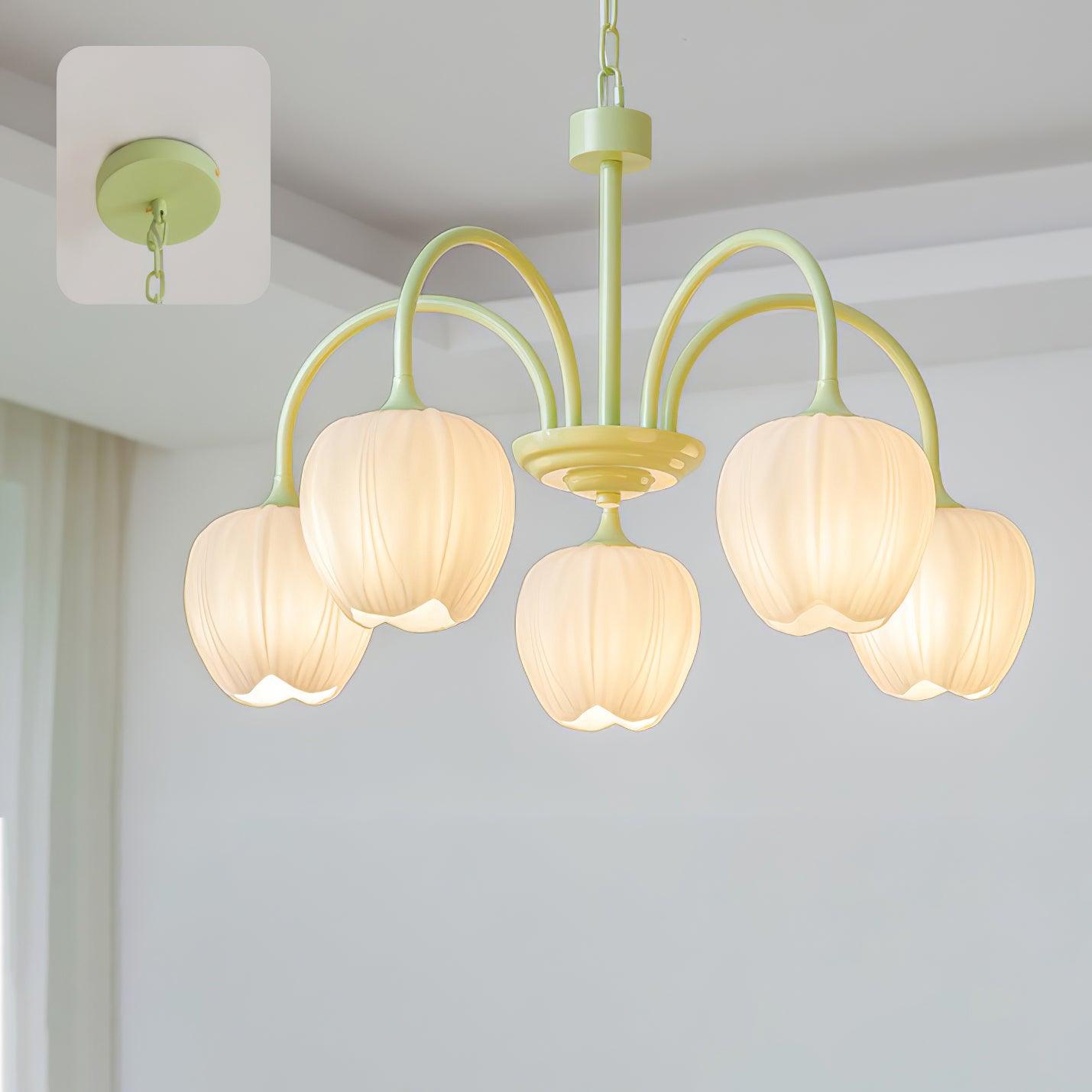 Chandelier design élégant – Luminaire moderne en cristal pour salon et salle à manger