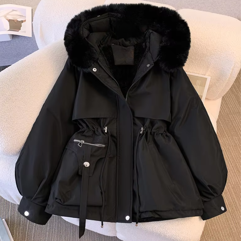 Manteau d'hiver femme – Veste chaude en laine élégante et confortable