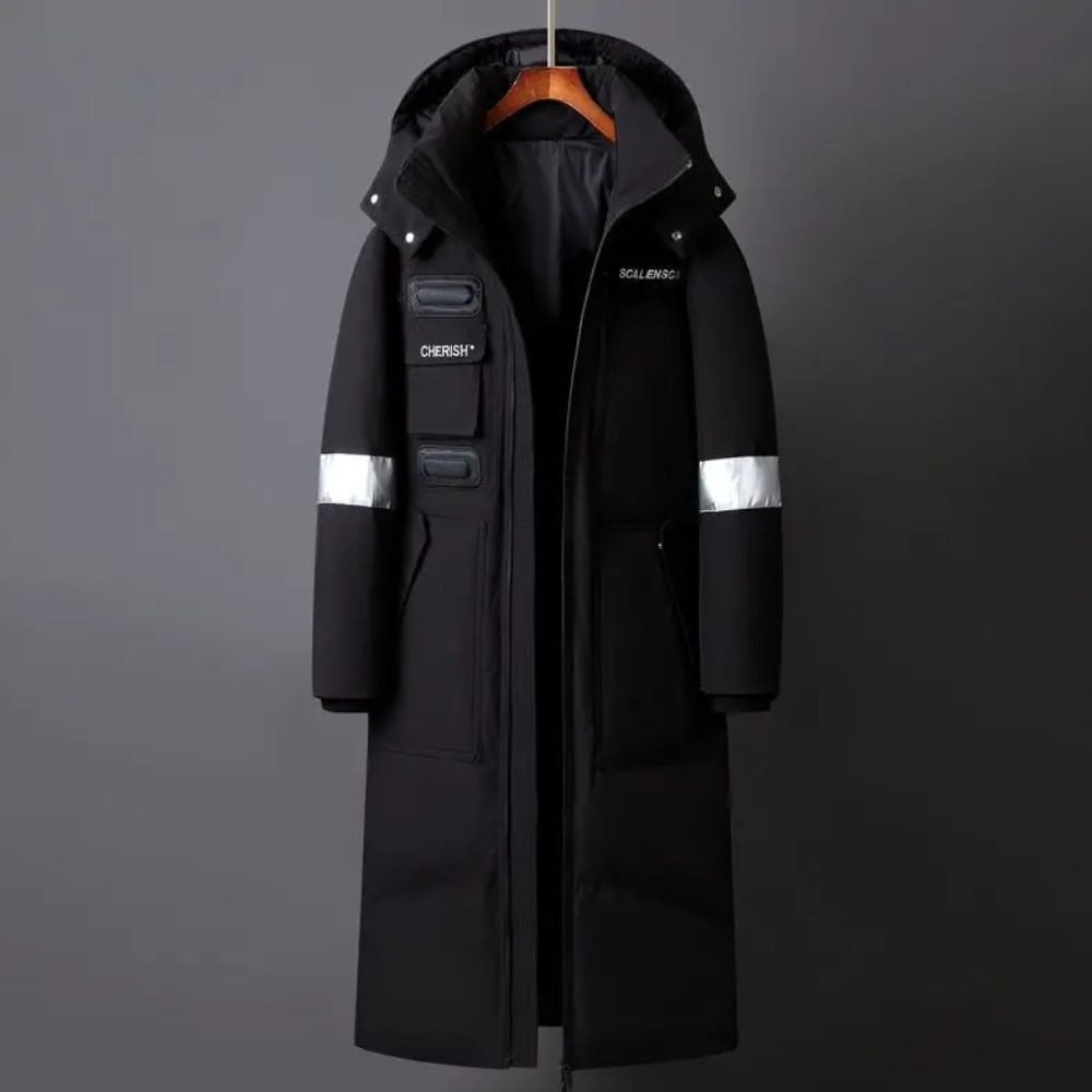 Manteau d'hiver homme – Veste chaude avec capuche élégante et confortable