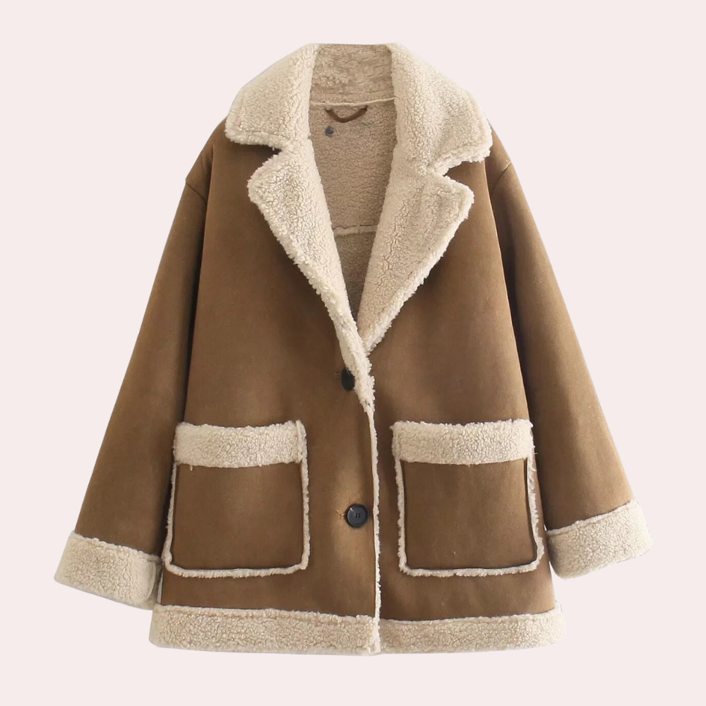 Manteau d'hiver femme – Manteau élégant en laine pour temps froid