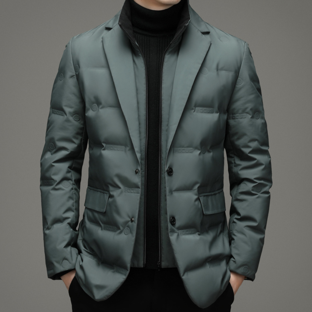 Manteau d'hiver homme – Veste chaude et élégante en laine pour temps froid