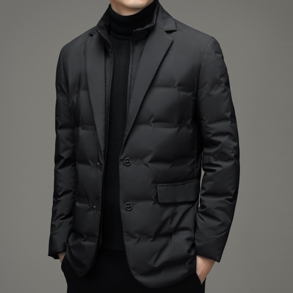 Manteau d'hiver homme – Veste chaude et élégante en laine pour temps froid