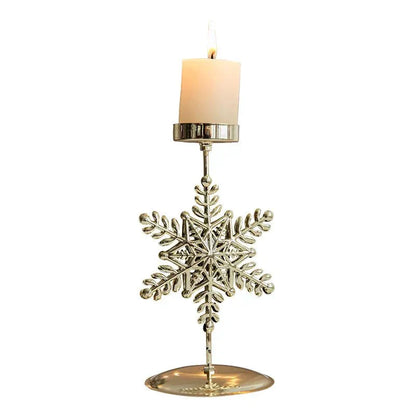 Support de bougie chauffe-plat Noël – Décoration intérieure arbre étoile festive