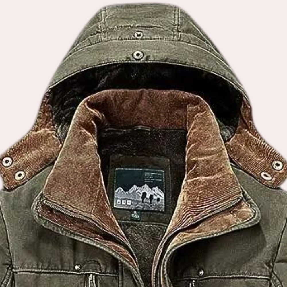 Manteau d'hiver homme – Manteau élégant à capuche chaud et stylé