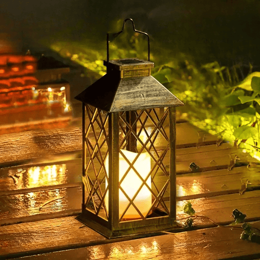 Lanterne de Jardin Extérieure – Lumière Décorative pour Patio et Ambiance