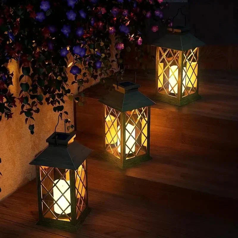 Lanterne de Jardin Extérieure – Lumière Décorative pour Patio et Ambiance