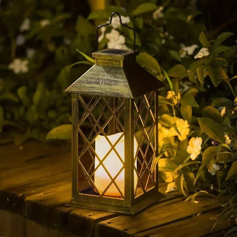Lanterne de Jardin Extérieure – Lumière Décorative pour Patio et Ambiance