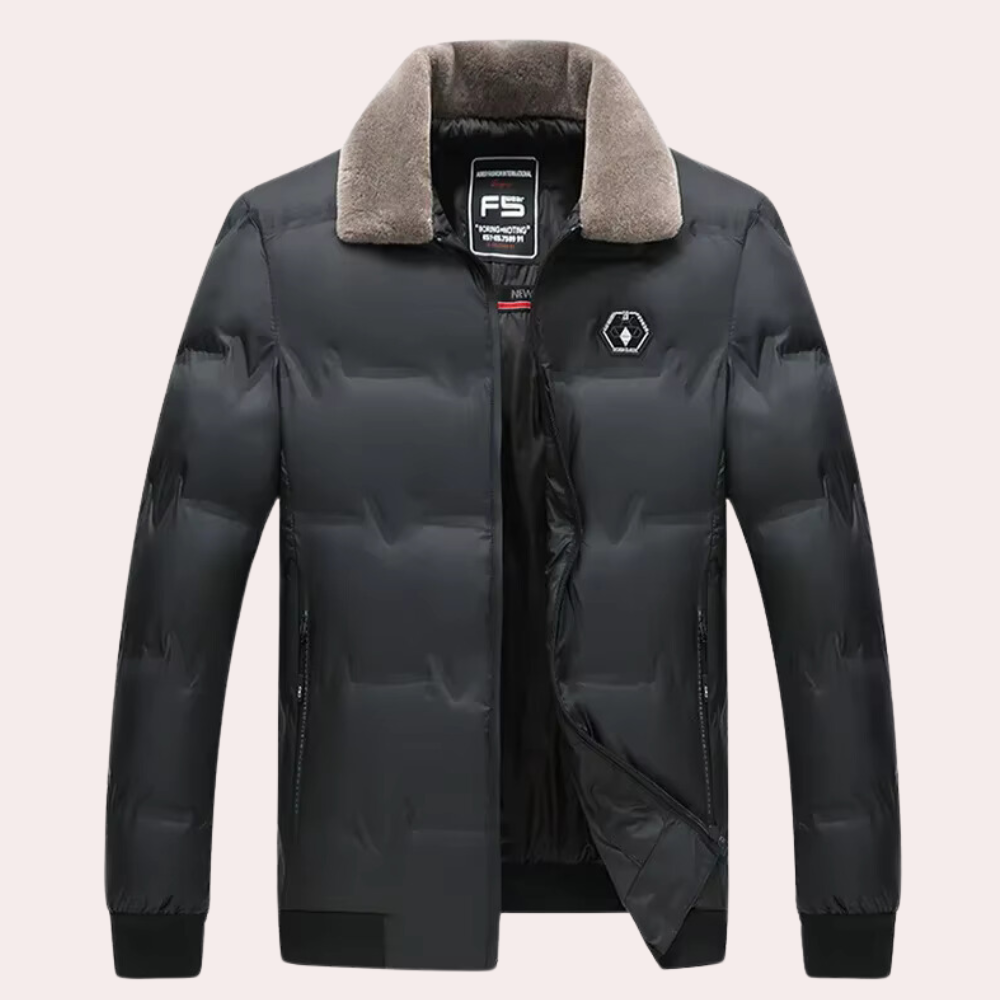 Manteau d'hiver homme – Veste chaude et confortable en laine pour le froid