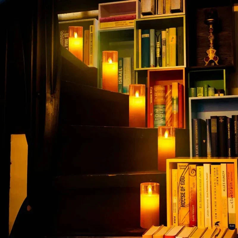 Bougies Décoratives Maison – Bougies Élégantes Sûres et Stylées pour Bureau