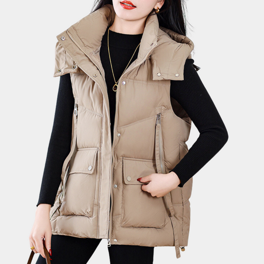 Gilet épais femme – Veste chaude et confortable pour hiver