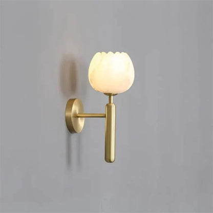 Applique Murale Élégante – Lampe Florale Romantique pour Décoration Intérieure