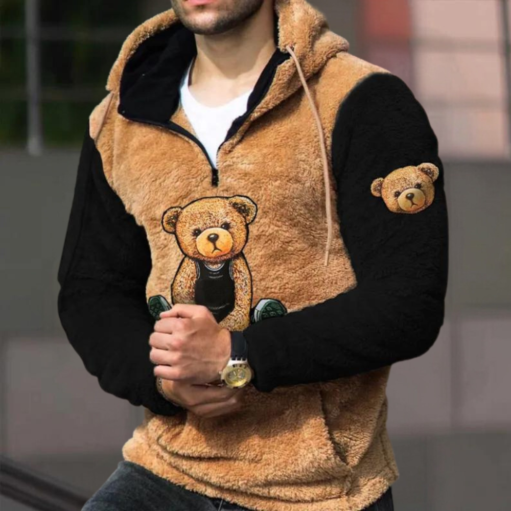 Haut à capuche homme – Sweat-shirt confortable et stylé pour casual